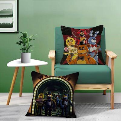Fnaf Five-nights-At-Freddys Poszewka na poduszkę Poszewka na poduszkę Tapicerka Sofa Poduszka dekoracyjna do domu Poszewka