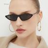 Diseño de Marca Retro Gafas de Sol Ojo de Gato Mujer Lujo Sexy Alta Calidad Negro Montura Pequeña Gafas de Sol Oculos Feminino De Sol