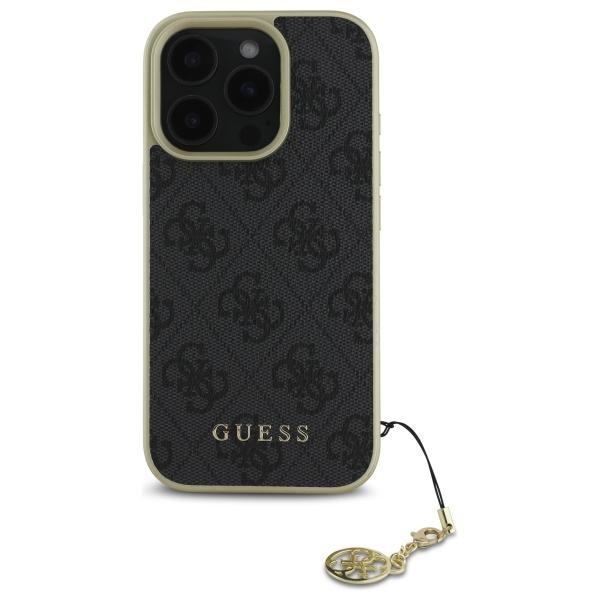 Guess Guhcp16Xgf4Ggr Iphone 16 Pro Max   6.9 Czarny/Black Hardcase 4G Charms Collection
