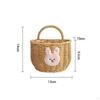 Gingers Garlic Storage Basket Easy To Hang Wall WallMounted Versatile Small Woven