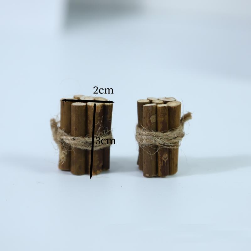 

1/3/5 шт. Набор миниатюрных поленьев для кукольного домика, имитация дерева, креативные кухонные игрушки, украшение для дома