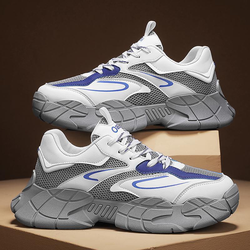 

Autumn new mesh sneakers casual shoes dad shoes platform-soled versatile breathable student shoes trendy shoes 44