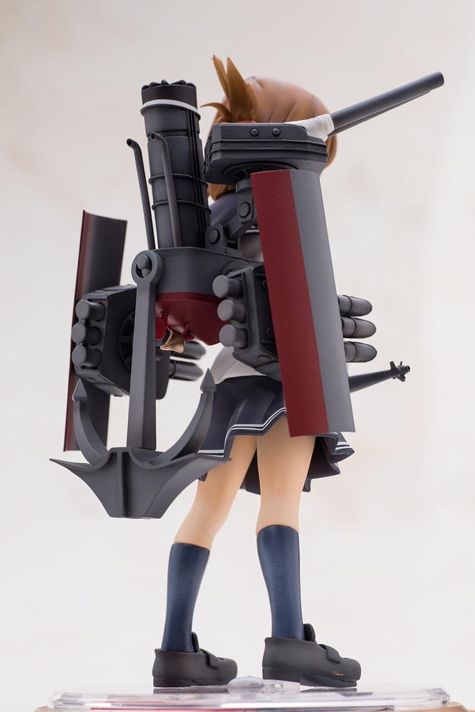 Pulchra Kantai Collection -KanColle- Den 17 Scale PVC Painted Complete Figure (Reproduction) Blue