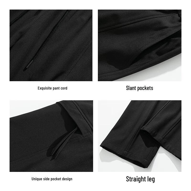 EASTERN CAMEL Men's Casual Straight-Leg Work Pants