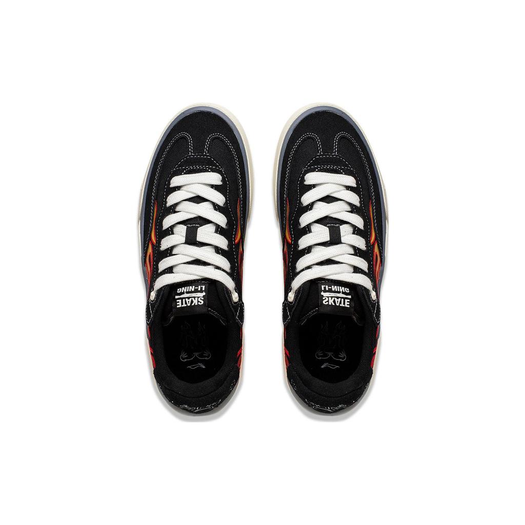 Li Ning Skategeneral Durable Lightweight Low-Top Skate Shoes Men Sneakers Black AEPSA49-6