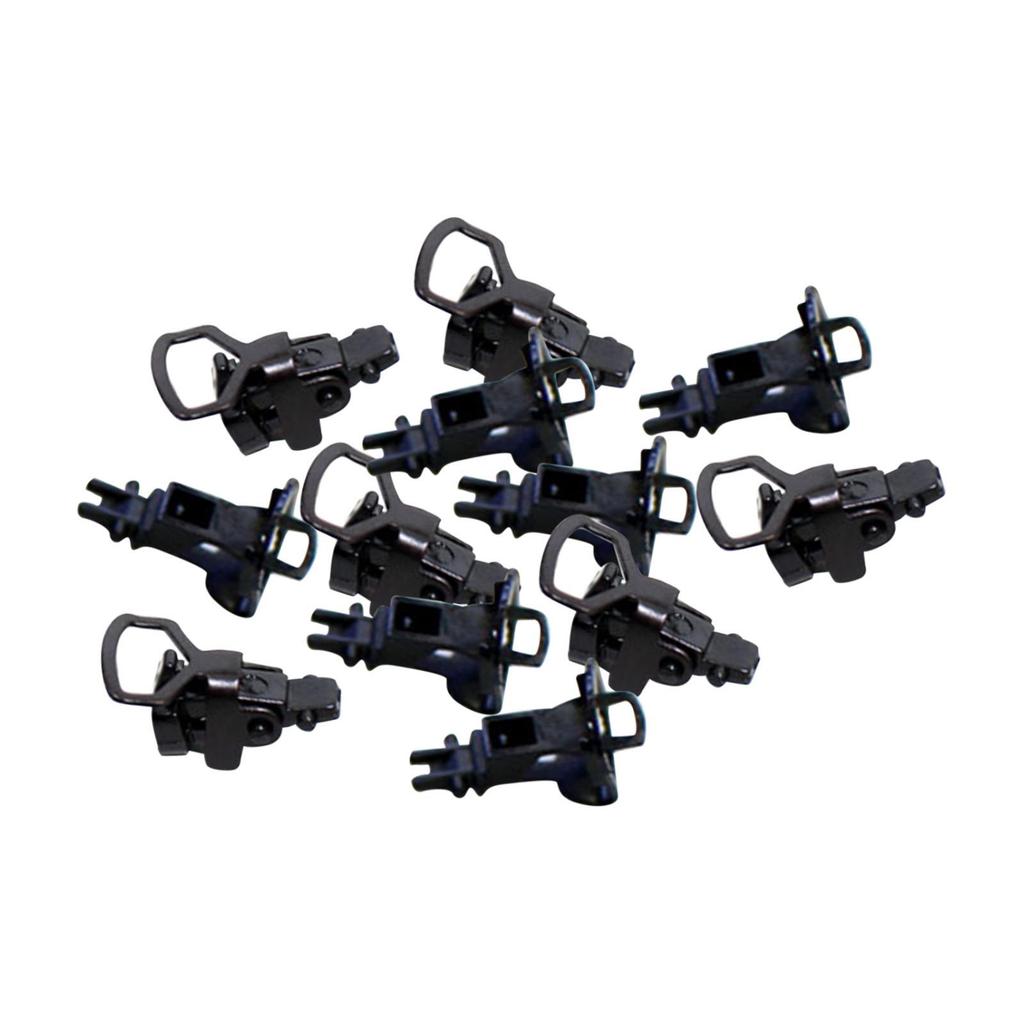 12 Pieces Train Coupler Accessories 1/160 Scale Professional Portable Model Railway Parts