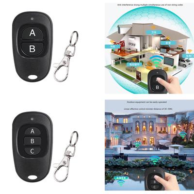 Garage Gate Door Opener Remote Keychain Remote Control Stable Signal Strong Anti-Interference