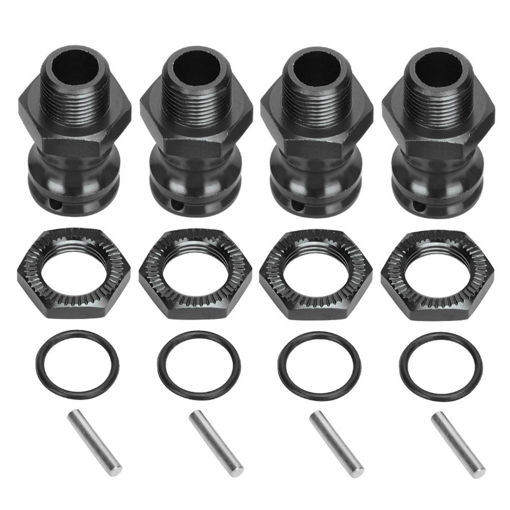 4pcs Aluminum Alloy 17mm Hex 23mm Wheel Extension Adapter for 1Celsius8 RC Car Model