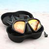 Foldable Snorkel Snorkeling Set J-Type Diving Mask Diving Mask  Snorkeling