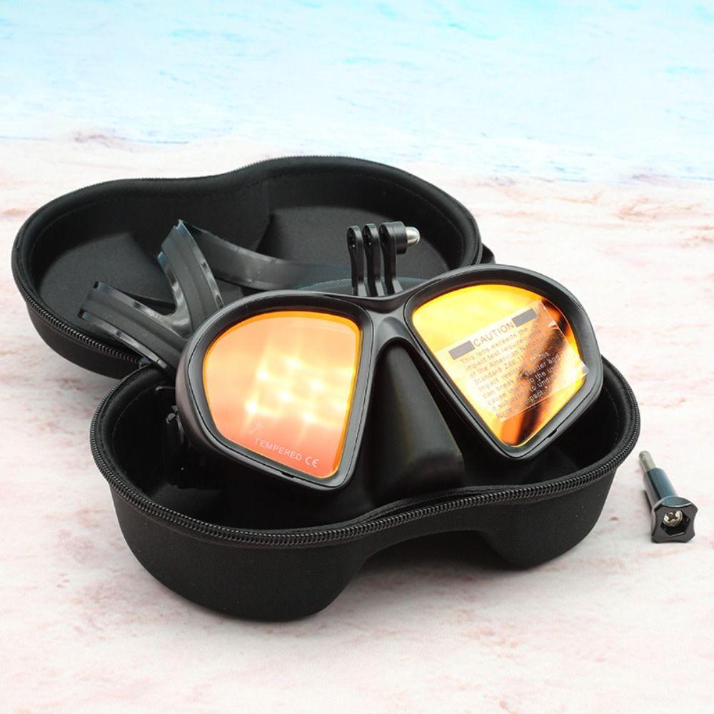 Foldable Snorkel Snorkeling Set J-Type Diving Mask Diving Mask  Snorkeling