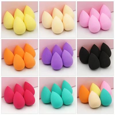 6pcs/bag Mini Makeup Sponge Powder Puff Liquid Foundation Face Cosmetic Puffs Beauty Sponges for Makeup Concealer Make Up Sponge