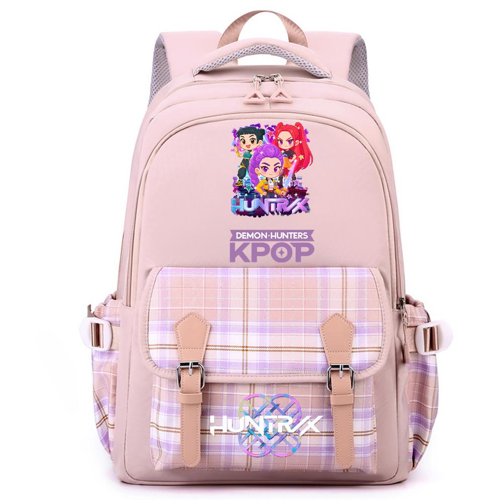 New Anime Cartoon K-Pop Printed Large Capacity Backpack for Teenger Student Girl Boy Schoolbag Bookbag Women Waterproof Travel Bag Mochila Kid Gift