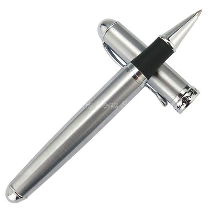 Jinhao Metal X750 Roller Ball Pen Refillable Silver Trim Professional Office Stationery Writing Gift Pen Accessory