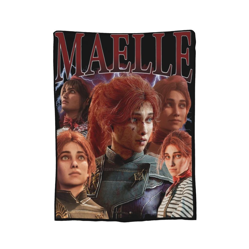 Esquie Clair Obscur Expedition 33 Tarot Card Blanket Fleece Printed   Warm Throw Blankets for Bedding Travel Bedding Throws