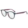 Used Polaroid PLD D391 OIT 145 4819 Glasses Eyewear Round Frame Red Acetate Logo Polaroid