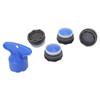 5 pezzi Aeratore Rubinetto Inserto M21.5mm Aeratori Rubinetto Acqua con Chiave per Bagno Cucina