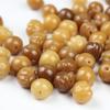 12MM Weathered Cat's Claw Bodhi Seed Beads, Chicken Oil Yellow, DIY Pendant and Buddha Bead Accessories