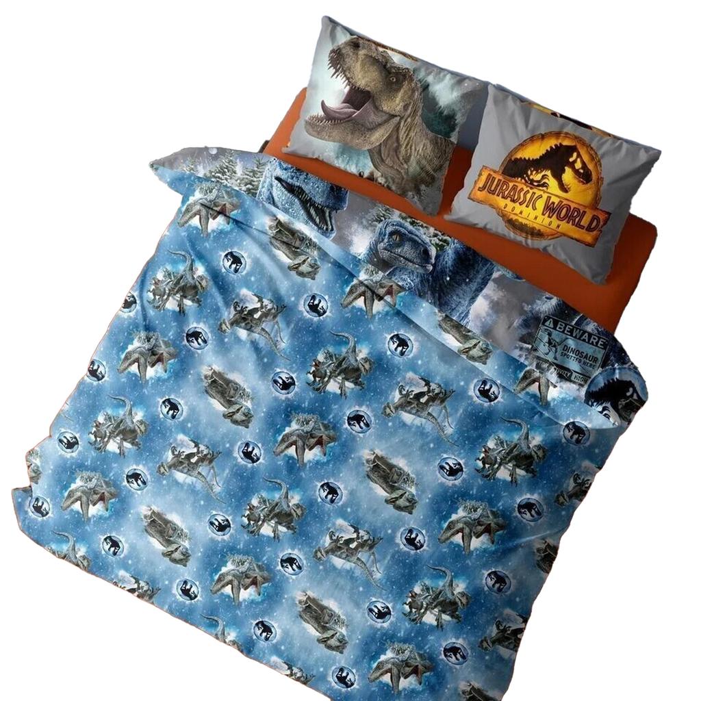 Jurassic World Dominion Reversible Duvet Set