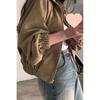 Women's American Retro Suede-Feel Short Jacket - 2025 Unique Autumn/Winter Design