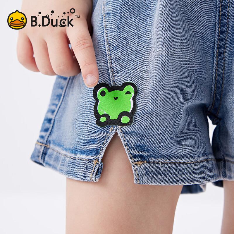 B.Duck Girls' Denim Shorts