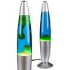 Table Lamp - Lava Lamp - Retro - Blue-Green - 34 Cm
