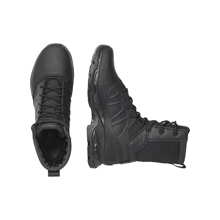 Salomon X Ultra Pioneer Leather Durable High-Top Outdoor Functional Shoes Men Shoes 398243