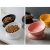 Minimalist Cat Bowl Protect The Cervical Dog Cat Food Bowl Pet Water Bowl  Cats Eating Supplies