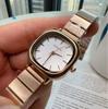 Luxury Ladies Quartz Watch 2025 Fashion Simple Gold Women Stainless Steel Wristwatch Elegant Clock Gift Montre Femme