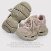 ThickSoled Dad Shoes Women'S Single Net Small People Increase In Height Spring And Summer Show Feet Small Sports And Leisure Shoes