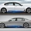 2Pcs Carbon Car Door Side Skirt Sill Stripe Sticker Anti-scratch Refit Stickers For Buick Regal GS GL6 Avenir Lacrosse Riviera Envision Lesabre Velite