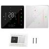 Smart Tuya WiFi Thermostat Water Floor Heating Controller with LED Color Display Shows Time/Weekday/Temperature/Humidity/Weathe