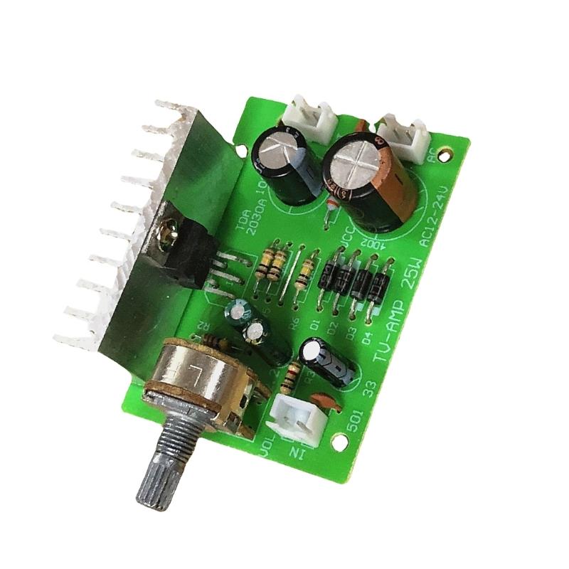 TDA2030 Mono Audio Power Amplifier Board DIY Module 20W /DC 12V Board Power Amplifier Board Assembled Kit