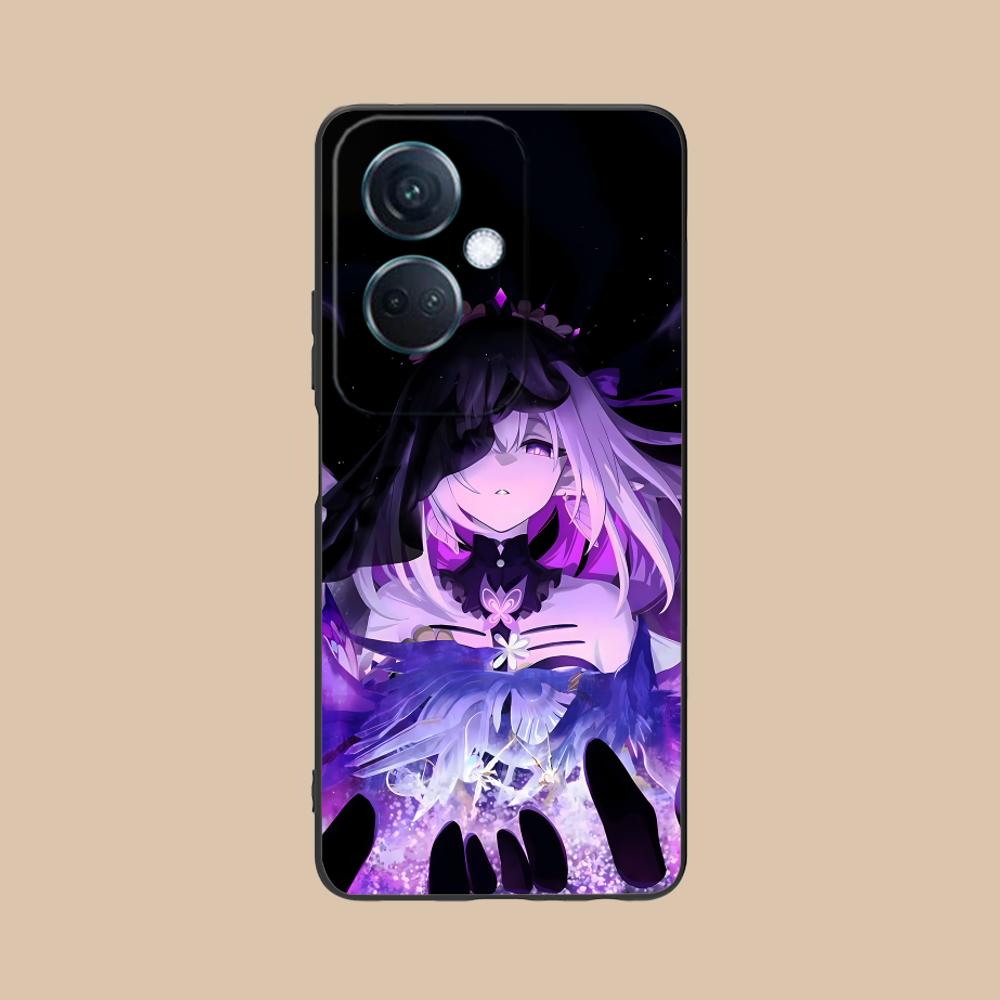 HSR Castorice Matte TPU Mobile Phone Case for OPPO Find X9 X8 X7 X6 X5 X3 X2 Plus S Pro Ultra Lite Colorful Printing Cover