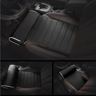 Cojín universal para asiento de coche Soporte para pies Almohada Soporte para piernas Cojín más largo para asiento de coche Cojín de cuero para piernas Rodillera Soporte para muslos