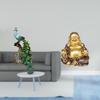 Peacock Buddha Statue Animal Sculpture Collection Elegant Tabletop Ornament for Bedroom Office