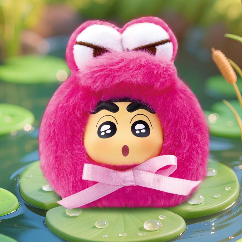 Genuine Eaki Crayon Shin-Chan Cute Chubby Series Plush  Cute Bag Pendant Trendy Toys Collect Decor  Mysterious Box Gift