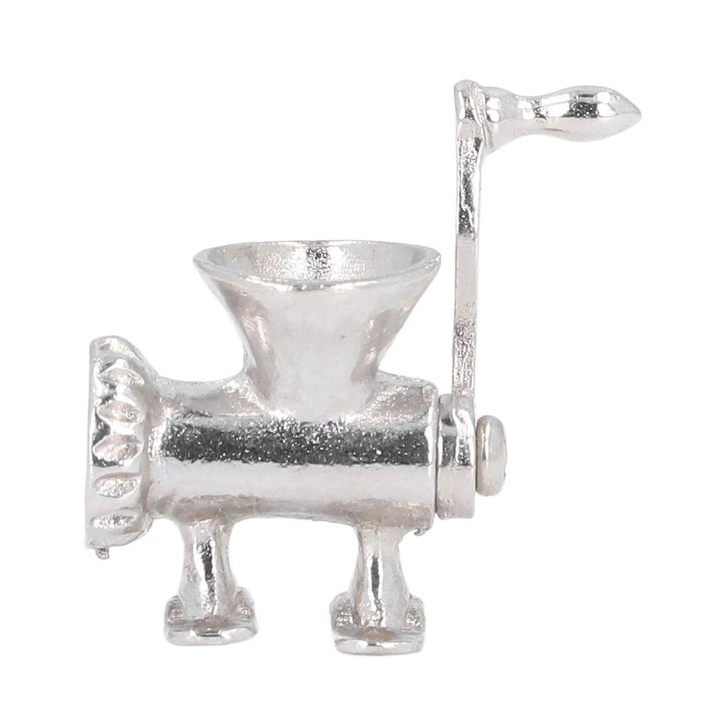 1:12 Mini Fleischwolf-Modelle Handkurbel Lebensszene Simulation Spielhaus Spielzeug für Kinder ab 3 Jahren