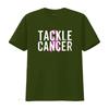 Breast Cancer T Shirt For Women Tackle Awareness Black 2X Large vintage Washed streetwear Stylish homme Slightly Breathable