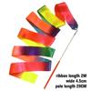 Rhythmic Gymnastics Ribbons Gradient Colors Dance Ribbon Ballet Streamer  Performance Props