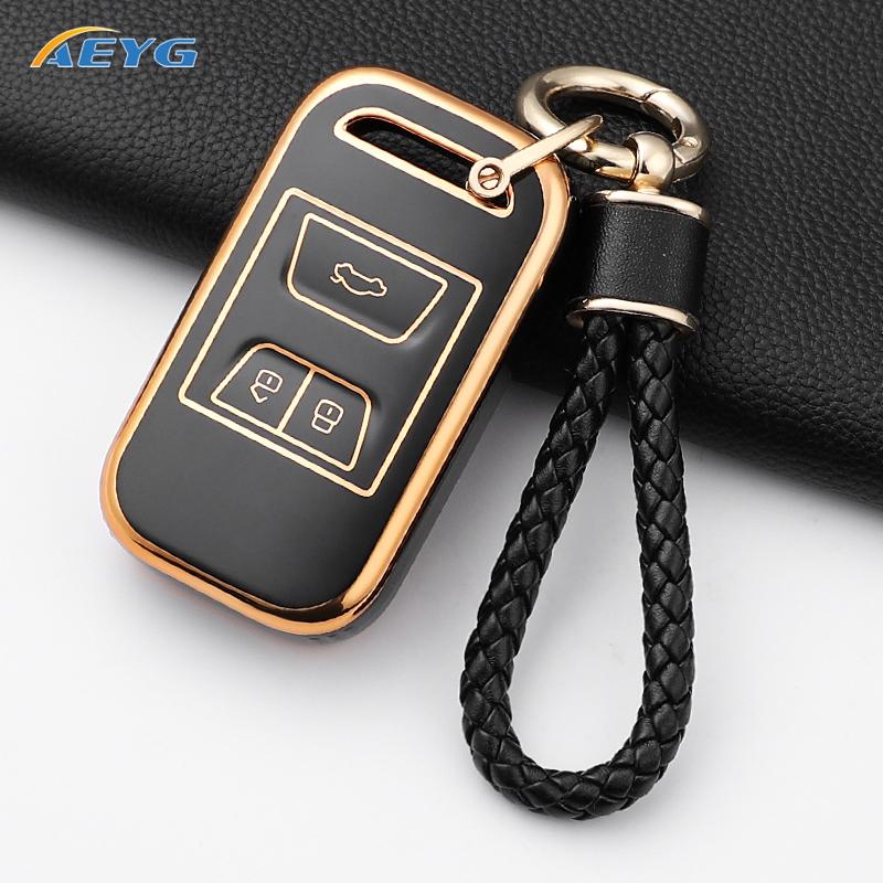 Tpu Car Remote Key Cover Case Shell Fob For Chery Tiggo 3 5X 4 8 Glx 7 Arrizo Tiggo 8 Keychain Protective Accessories