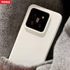Candy Color Liquid Silicone Bumper Phone Case For Xiaomi 14 13 Pro 14Pro Ultra Al Matte Shockproof Soft Back Cover Funda