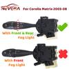 Front Rear Fog Light Switch Headlight For Toyota Corolla Matrix 2003 2004 2005 2006 2007 2008 84140-02200 Turn Signal Switch
