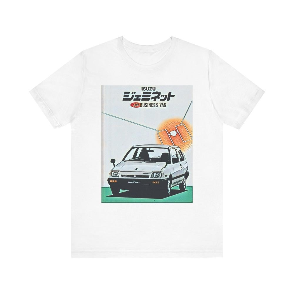 

Isuzu Business Van Tee Graphic Print Retro Car Art Crewneck Short Sleeve Shirt 4XL