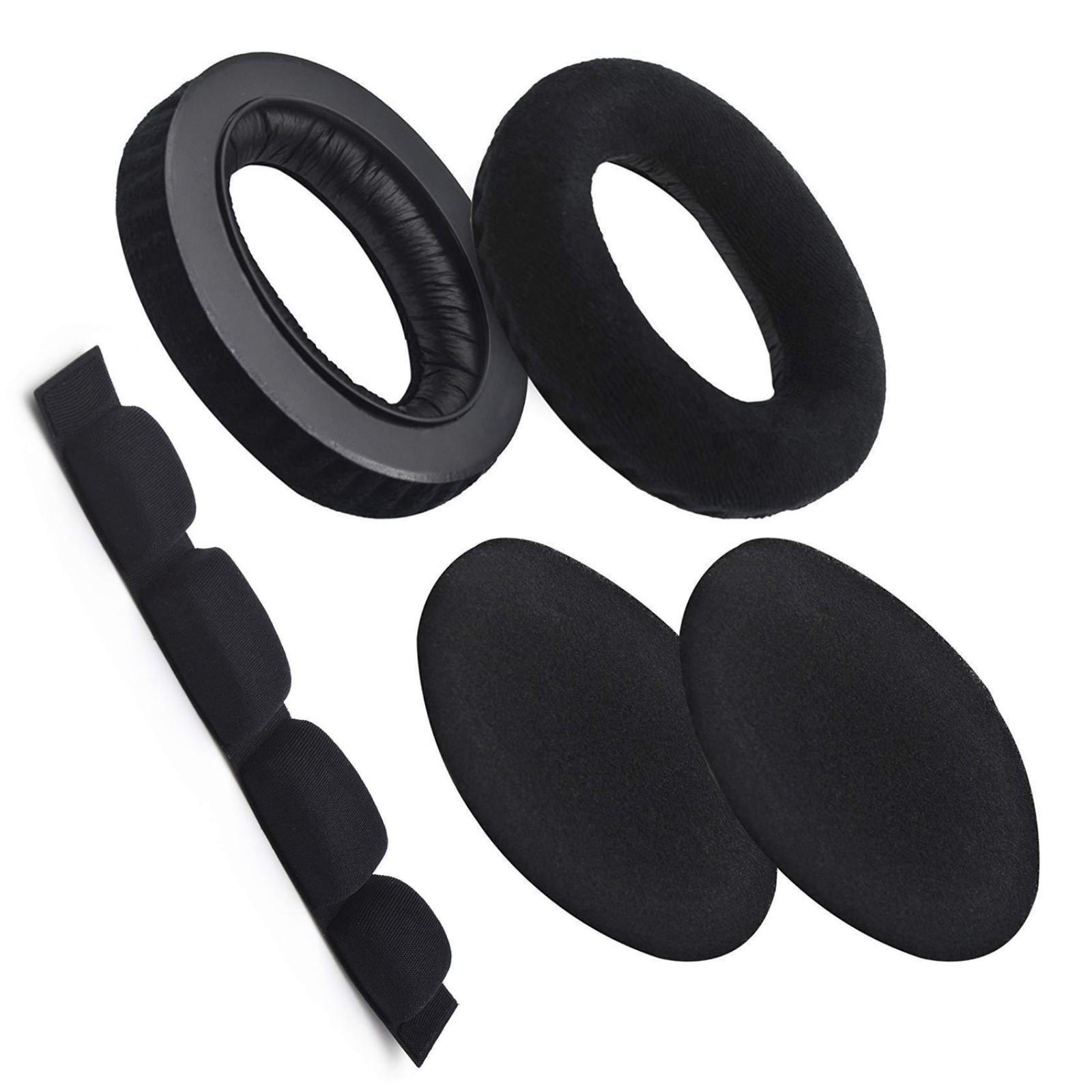

Replacement Earpads Soft Sponge Ear Pad Comfortable Earmuffs for HD580 HD600 HD650 HD545 Headphones with Sponge Pad 1
