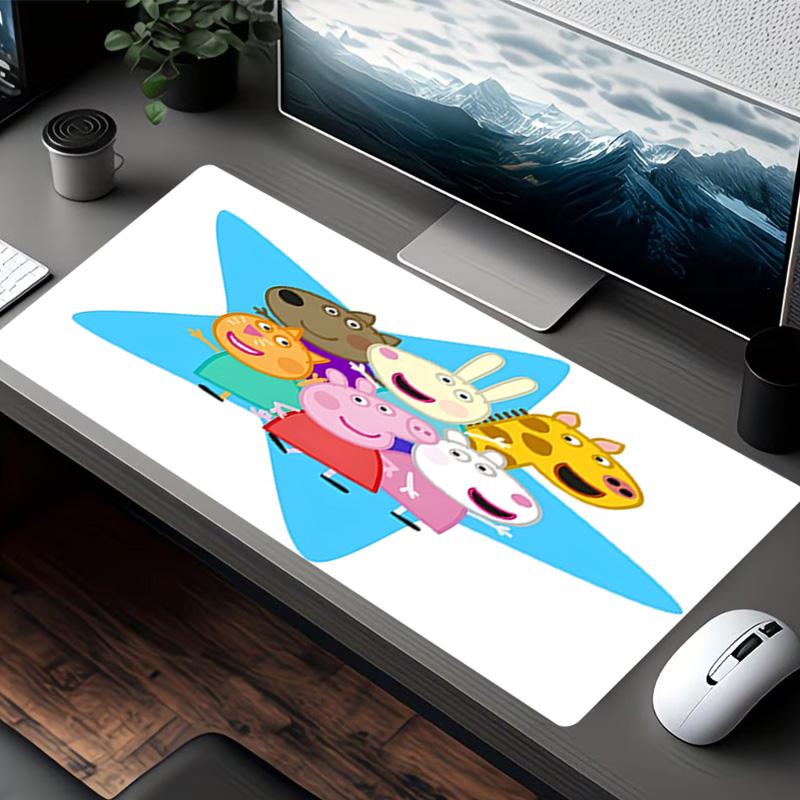 Cartoon animation Print Mouse Pad, for Keyboard Pad Laptop PC Mat for Office Home Use, Desk Decor, Perfect Birthday Gift for Gamers