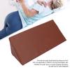 Patient Turning Device Wedge Shape Sponge Leg Bolster Position Change Pillow for Bedridden Patient Brown