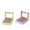 Durable Multifunctional Cat Scratching Board for Kittens (0-6 Months) - Wear-resistant Corrugated Cardboard for Claw Sharpening, No Shedding.