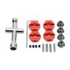14mm Wheel Hex Hub Kit Aluminum Alloy Universal Upgrade Wheel Hex Adapter for ARRMA Senton 1 10 RC Car