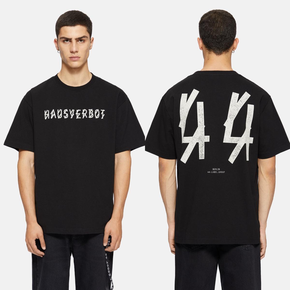 

25ss 44 LABEL GROUP Футболка Европейский бренд Gemary Berlin Quarter Мужская Женская Унисекс Короткий рукав Высокое качество Уличная одежда Футболки M