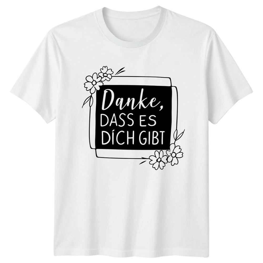 Danke Dass Es Dich Gibt Unisexs TShirt GerUnisex Saying Friendship Birthday Gift S